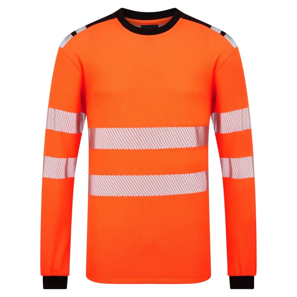 Pw3 Modaflame Knit Hvo Fr Long Sleeve T Shirt Portwest