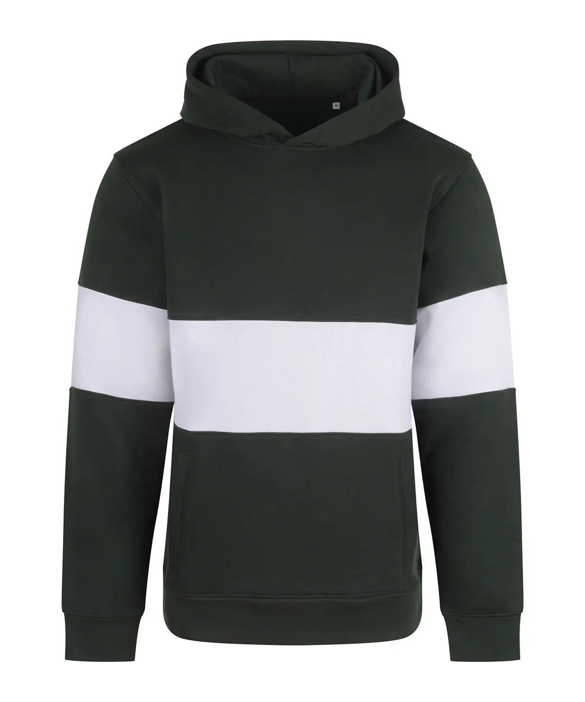 Heavyweight panelled hoodie