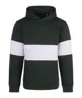 Heavyweight panelled hoodie
