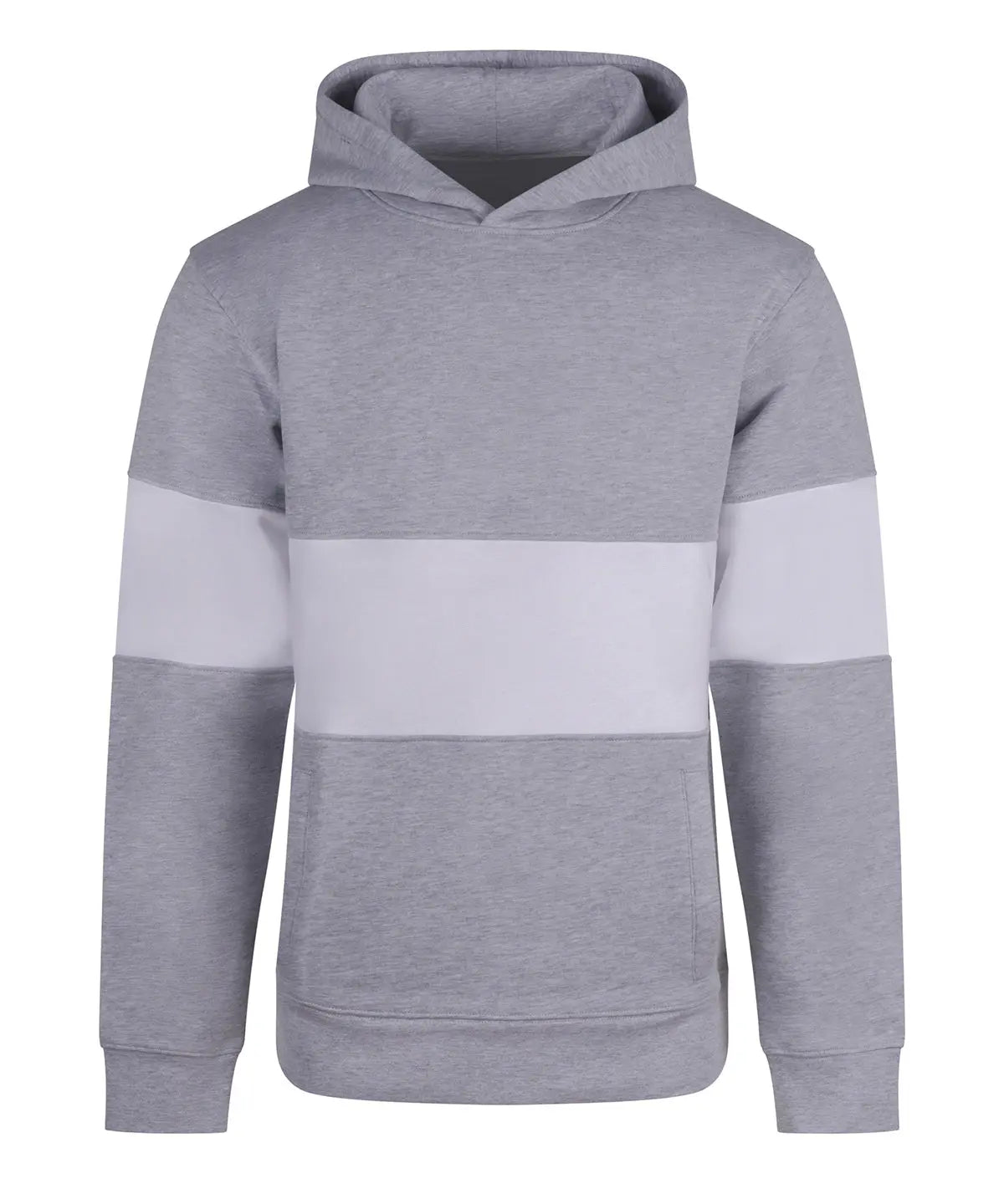 Heavyweight panelled hoodie