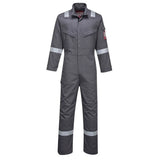 Portwest Bizflame Industry Fr Coverall FR93 - Grey - Customisable Coveralls