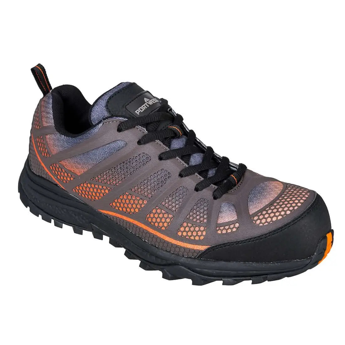 Portwest Composite Spey Trainer S1Ps Fo Sr FT36 - Orange Black - Customisable Trainers