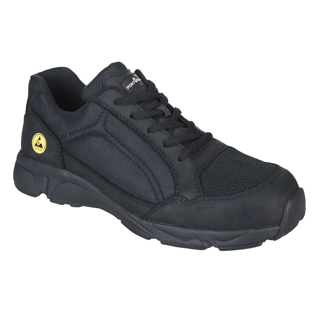Portwest Compositelite Esd Tees Trainer S1P FT62 - Black - Customisable Trainers