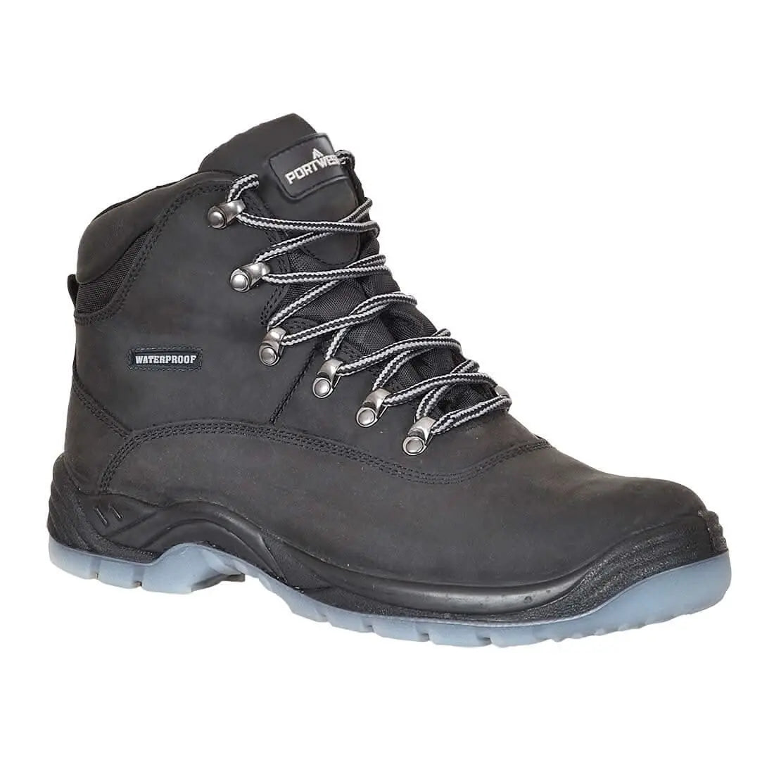 Portwest Steelite All Weather Boot S7 Fo Sr FW57 - Black - Customisable Boots