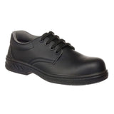 Portwest Steelite Laced Safety Shoe S2 Fo Sr FW80 - Black - Customisable Shoes
