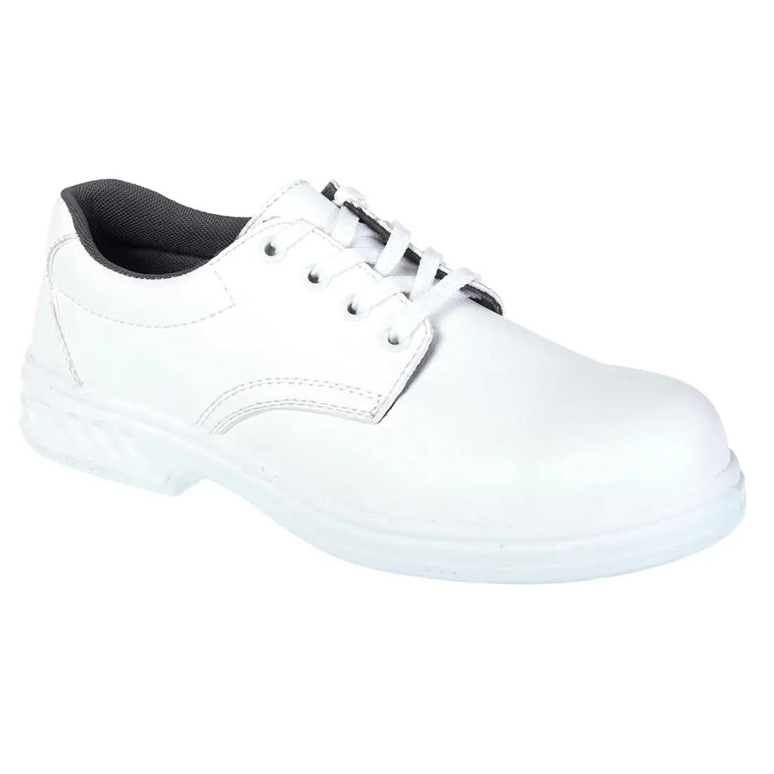 Portwest Steelite Laced Safety Shoe S2 Fo Sr FW80 - White - Customisable Shoes