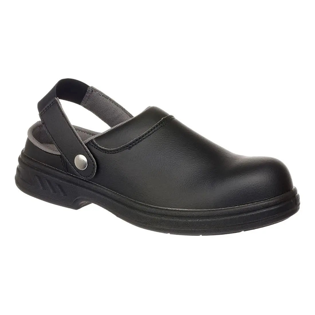 Portwest Steelite Safety Clog Sb Fo Sr Wpa E A FW82 - Black - Customisable Sandal & Slip-Ons