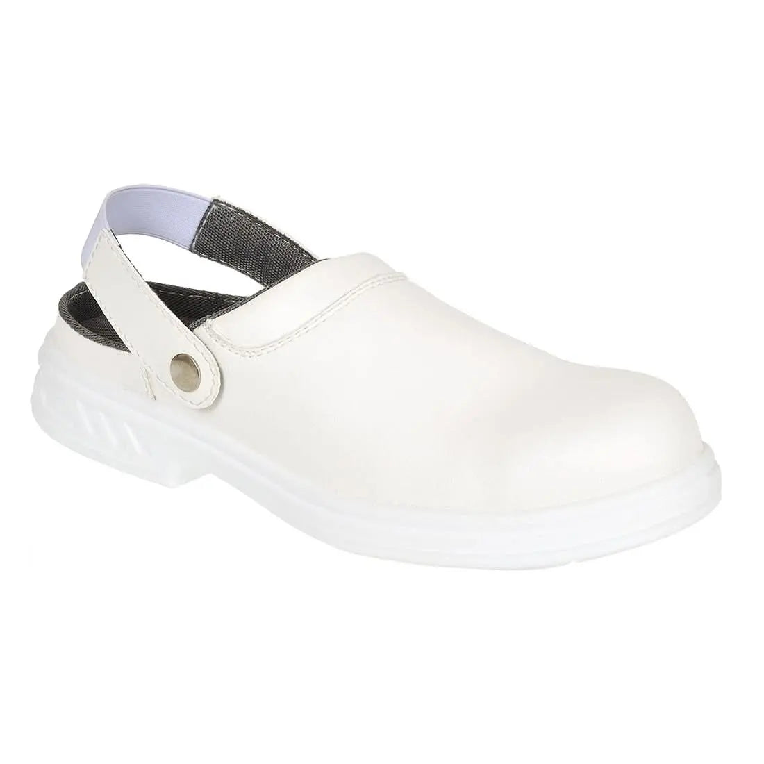 Portwest Steelite Safety Clog Sb Fo Sr Wpa E A FW82 - White - Customisable Sandal & Slip-Ons