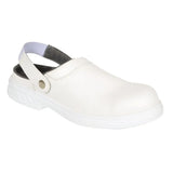 Portwest Steelite Safety Clog Sb Fo Sr Wpa E A FW82 - White - Customisable Sandal & Slip-Ons