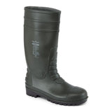 Portwest Steel PVC Wellington S5 FO CI FW95 - Green - Customisable Wellingtons