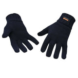 Portwest Insulated Knit Glove GL13 - Navy - Customisable Gloves