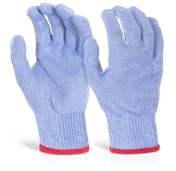 Glovezilla Beeswift Glovezilla Cut Resistant Food Safe Gloves Gz10 - Blue - Customisable Cut Resistant
