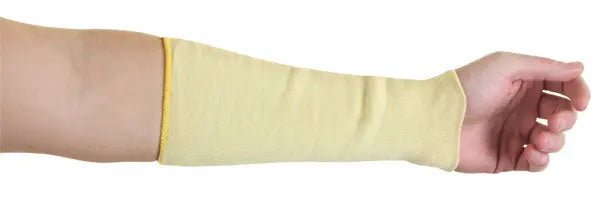 Glovezilla Beeswift Glovezilla Para Aramid Sleeve Gz14 Y10 - Yellow 10" - Customisable Cut Resistant