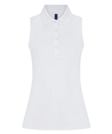 Women’s sleeveless Coolplus® polo shirt