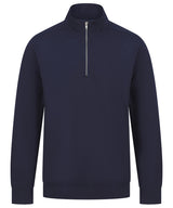 Unisex sustainable ¼-zip sweatshirt