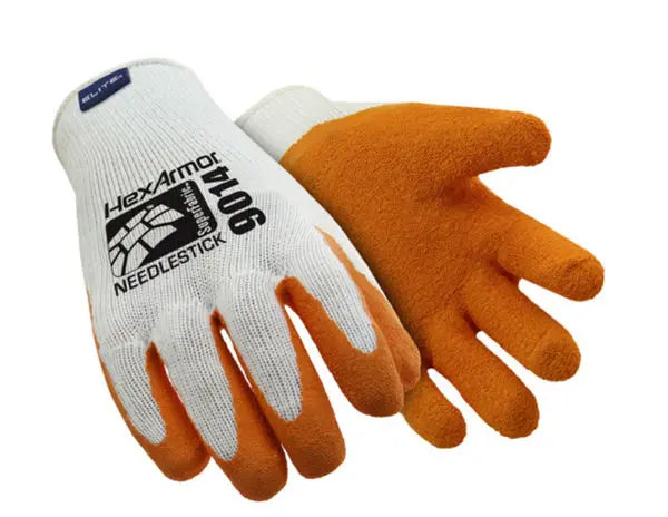 Hex Armor Hexarmor Sharpsmaster Ii Glove Hex9014 - Orange - Customisable Puncture