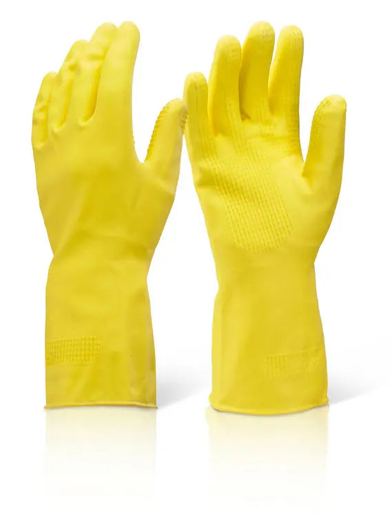 Beeswift Household Heavy Weight Hhhw - Yellow S - Customisable Latex