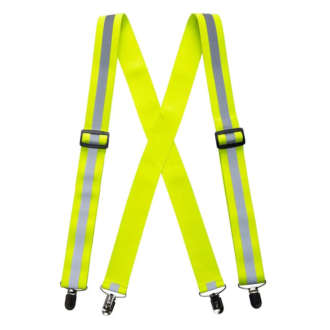 Portwest Hi Vis Trousers Braces Hi Vis56 - Yellow - Customisable Hi-Vis Trousers