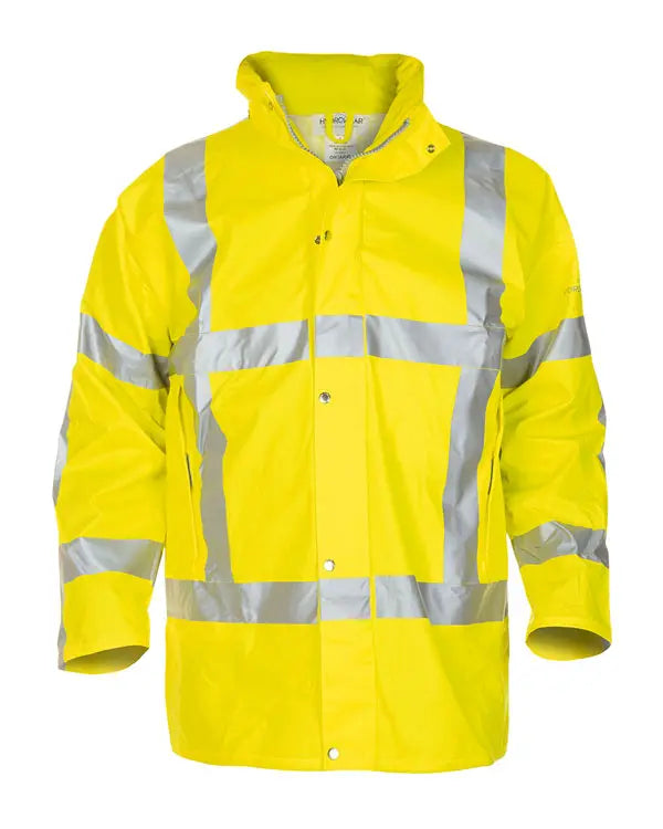 Hyd Fr Ast Multi Hydrowear Neer Multi Fire Retardant Hi Vis Anti Static Waterproof Parka Jacket Hyd065850 - Saturn Yellow - Customisable Jacket