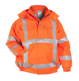 Hyd Sns Milti Norm Hydrowear Moers Multi Sns Fire Retardant Hi Vis Anti Static Pilot Jacket Hyd073400 - Orange - Customisable Jacket