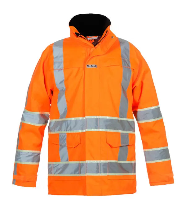 Hyd Rs Glow Id Italie High Visibility Gid Parka Hyd131001 - Orange - Customisable Jacket