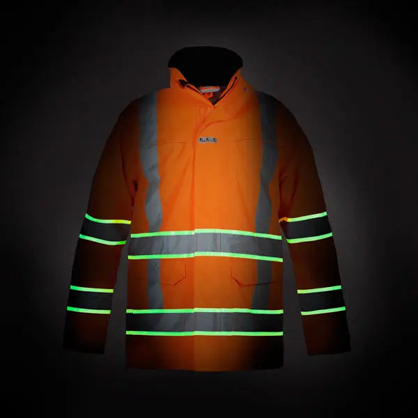 Hyd Rs Glow Id Italie High Visibility Gid Parka Hyd131001 - - Customisable Jacket