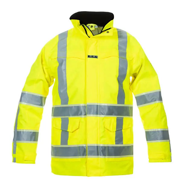 Hyd Rs Glow Id Italie High Visibility Gid Parka Hyd131001 - Saturn Yellow - Customisable Jacket