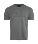 Jcb Workwear Unisex 3 D Embossed T Shirt Jcb014 - Grey - Customisable Tee Shirts