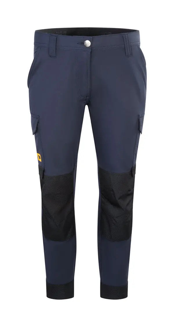Jcb Workwear Ladies 4 Way Stretch Trousers Jcb030 - Navy Blue - Customisable Trousers
