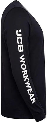 Jcb Workwear Banner Long Sleeve T Shirt Jcbbt - - Customisable Tee Shirts