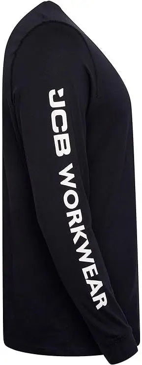 Jcb Workwear Banner Long Sleeve T Shirt Jcbbt - - Customisable Tee Shirts