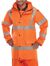 Beeswift Jubilee Hi Vis Jacket Jj - Orange - Customisable Jacket