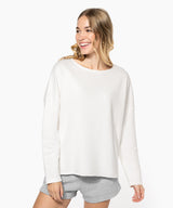 Ladies' oversized sweatshirt