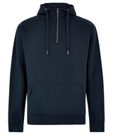 Regular fit 1/4 zip hoodie