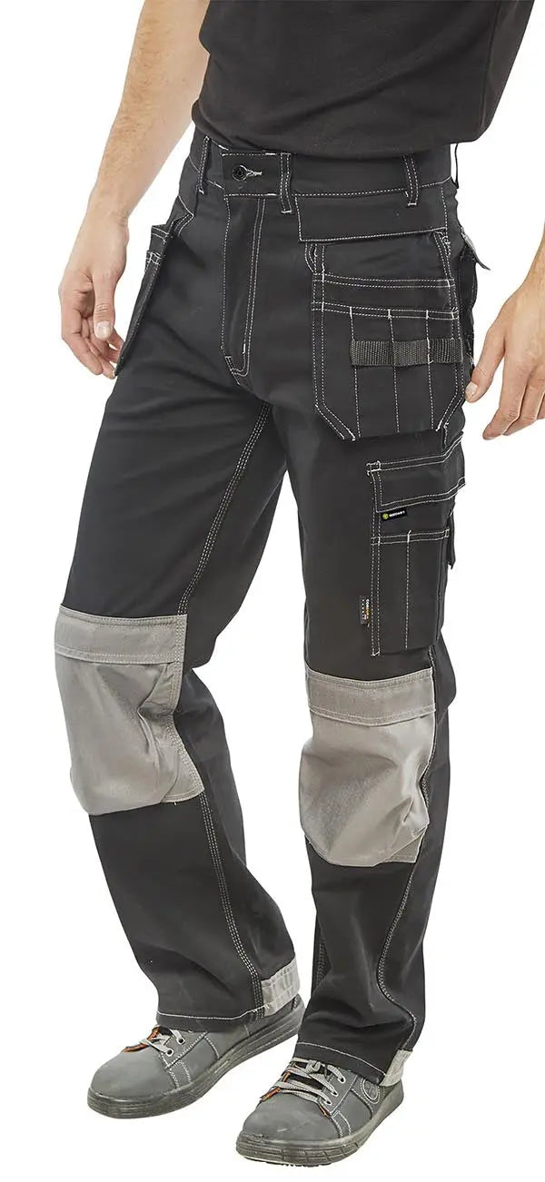 Beeswift Kington Multi Pocket Trousers Kmpt - - Customisable Trousers