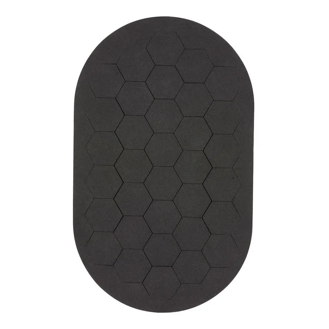 Portwest Flexible 3 Layer Knee Pad Inserts KP33 - Black - Customisable PPE