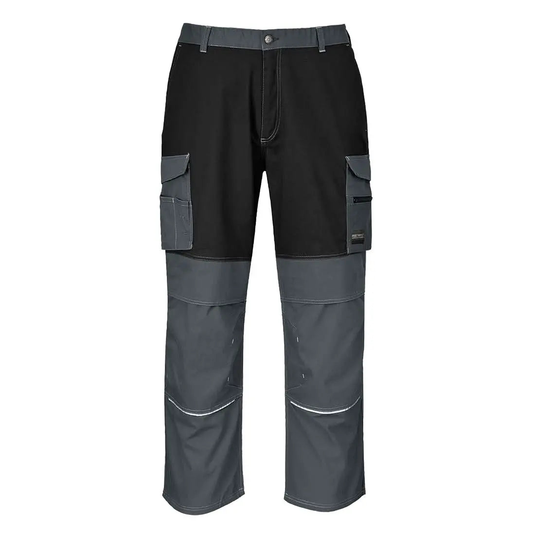 Portwest Granite Trousers KS13 - Zoom Grey Black - Customisable Trousers