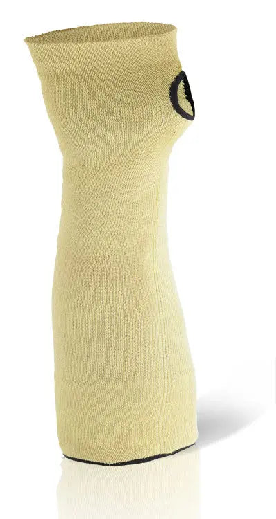 Beeswift Reinforced Sleeve With Thumbslot Ks18 - Yellow 18" - Customisable Cut Resistant