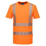 Portwest KX3 Hi-Vis Sports T-shirt S/S - KX301 - Orange - Customisable KX3 Hi-Vis Sports T-shirt S/S