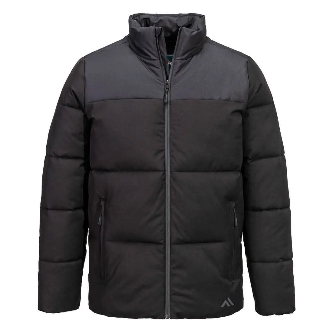 Portwest Kx3 Insulated Baffle Jacket KX306 - Black - Customisable Jacket