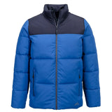 Portwest Kx3 Insulated Baffle Jacket KX306 - Quartz Dark Navy - Customisable Jacket