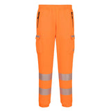 Portwest Hi-Vis Sports Combat Joggers - KX348 - Orange - Customisable Hi-Vis Sports Combat Joggers