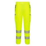 Portwest Hi-Vis Sports Combat Joggers - KX348 - Yellow - Customisable Hi-Vis Sports Combat Joggers