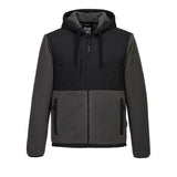 Portwest Kx3 Borg Fleece KX371 - Black Grey - Customisable Fleece