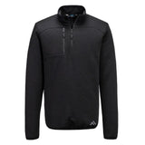 Portwest Kx3 Textured 14 Zip Sweatshirt KX376 - Black - Customisable Sweatshirts