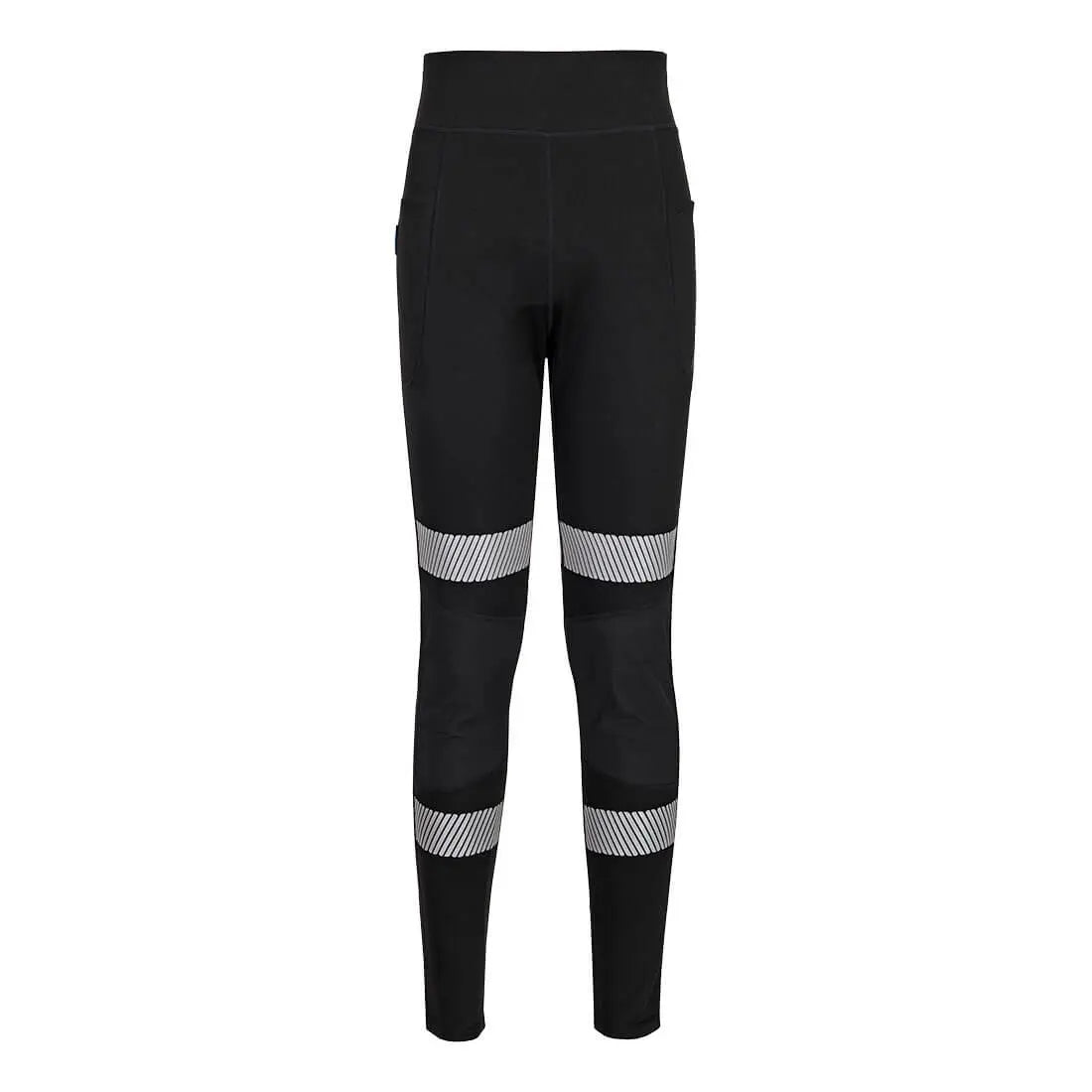 Portwest KX3 Enhanced Women’s Flexi Work Leggings KX381 - Black - Customisable Leggings
