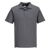 Portwest Lightweight Jersey Polo Shirt SS 48 In A Box L210 - Zoom Grey - Customisable Polos