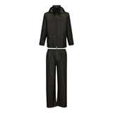 Portwest Essentials Rainsuit 2 Piece Suit L440 - Forest Nights - Customisable Trousers