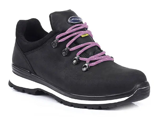Lavoro Highway Ladies Esd S Shoe Lav1256 - Black - Customisable Safety Trainers