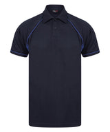 Piped performance polo